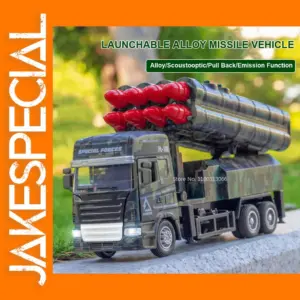 1:32 Military Missile Launcher Diecast Vehicle