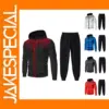 Men's Casual Hoodie and Track Pants Set