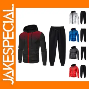 Men's Casual Hoodie and Track Pants Set