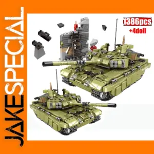 1386pcs Military Tank Building Blocks Set
