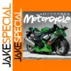 1/12 Kawasaki Motorcycle Model Diecast Toy