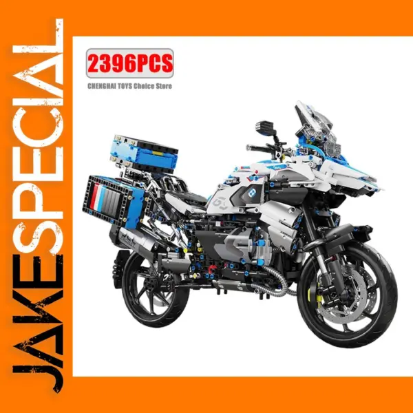 Motorcycle Building Block Model 2396 Pieces