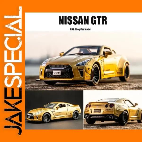 1:32 Nissan GTR Diecast Car Model