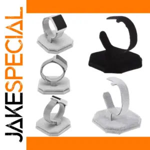 C-shaped Velvet Bracelet Display Stand