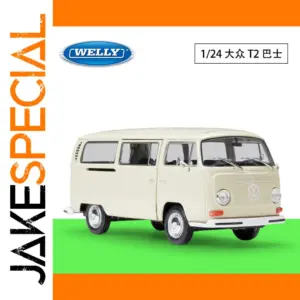 Welly 1:24 VW 1972 T2 Bus & T1 Van Model