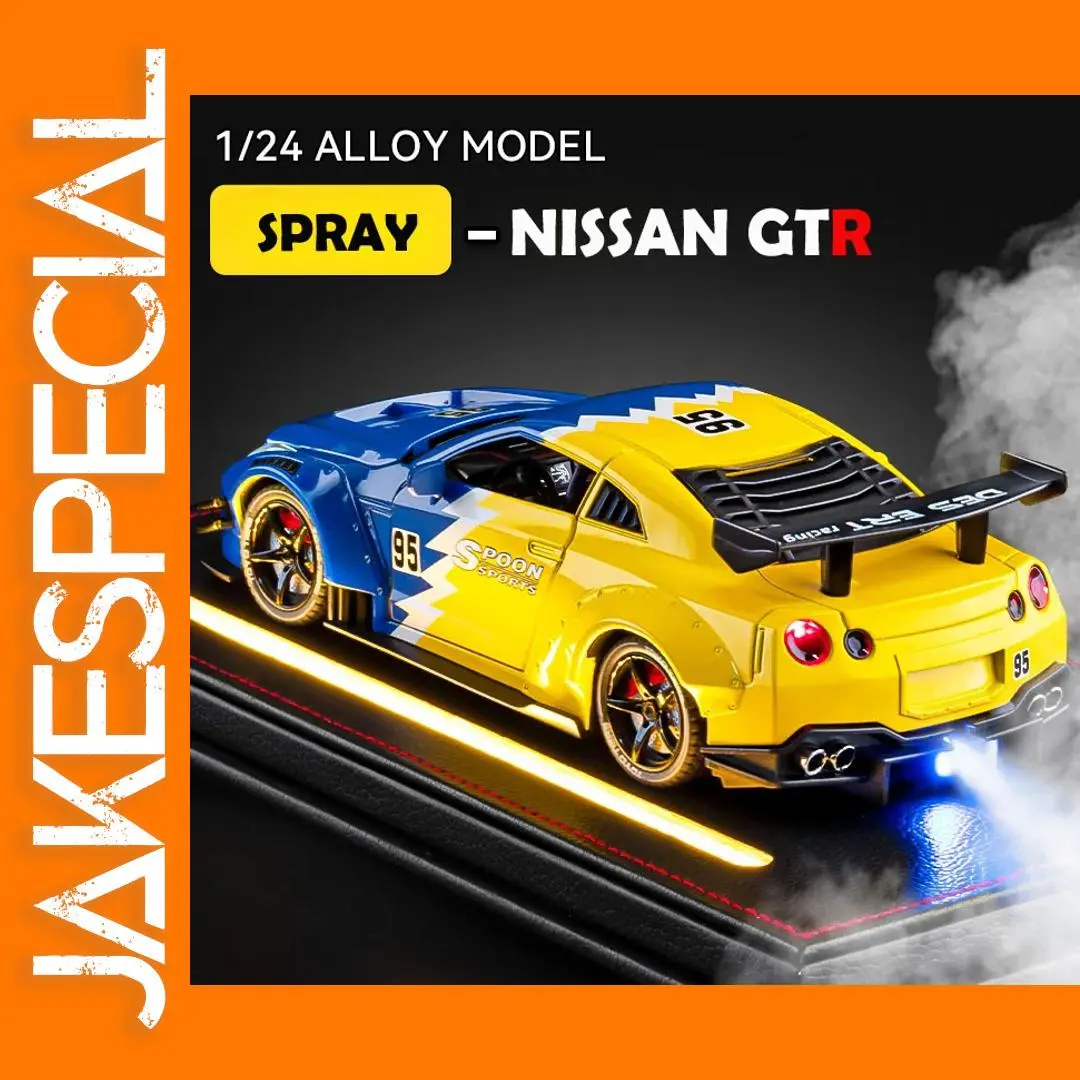 Simulated 1/24 Nissan GTR R34 Alloy Model Car 1 Simulated 1/24 Nissan GTR R34 Alloy Model Car