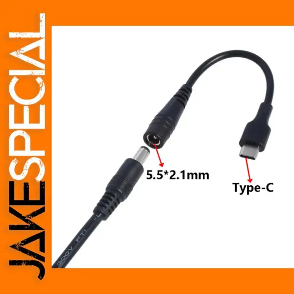 5521 Power Jack DC Type-C Female Adapter