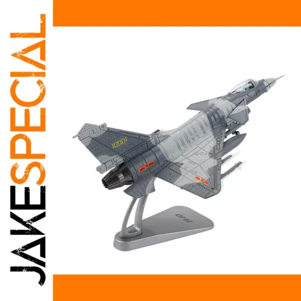 High Simulation 1:72 Alloy J10 Fighter Model Decor