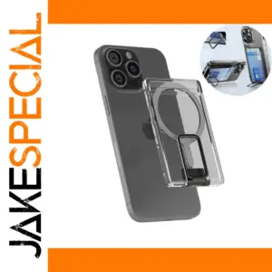 Clear Magnetic Wallet Case for iPhone and Samsung