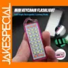 Mini Rechargeable LED Work Light Keychain