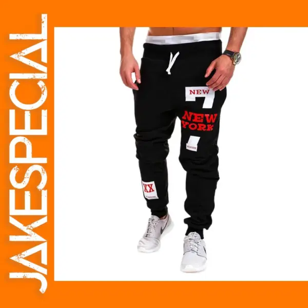 Men's Casual Hip-Hop Style Sweatpants