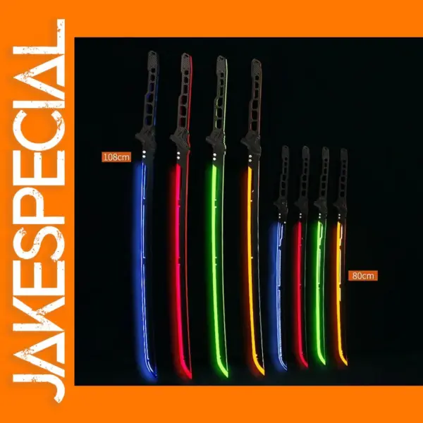 Cyberpunk 80cm Acrylic Lightsaber Toy Sword