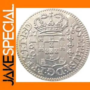 1756 Brazil 160 Reis Antique Replica Coin