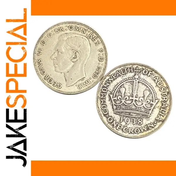 1938 Australia George VI Crown Copy Coin
