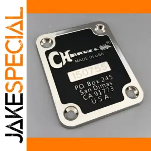 Charvel Electric Guitar Neck Plate with Screws