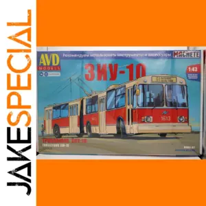 1:43 Scale Diecast ZIU-10 Trolleybus Model Kit