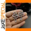 5Pcs Snake Charms Pendant for Jewelry Making