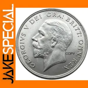 1929 Great Britain George V Crown Replica Coin