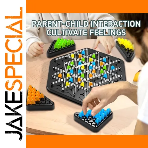 Chain Triangle Chess Strategy Game for Adults