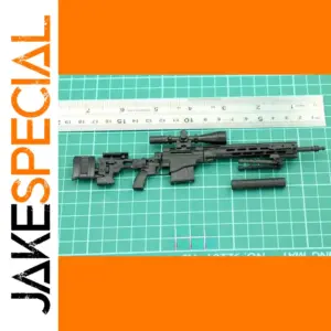 1/6 Scale MSR Sniper Rifle Model for Action Figures