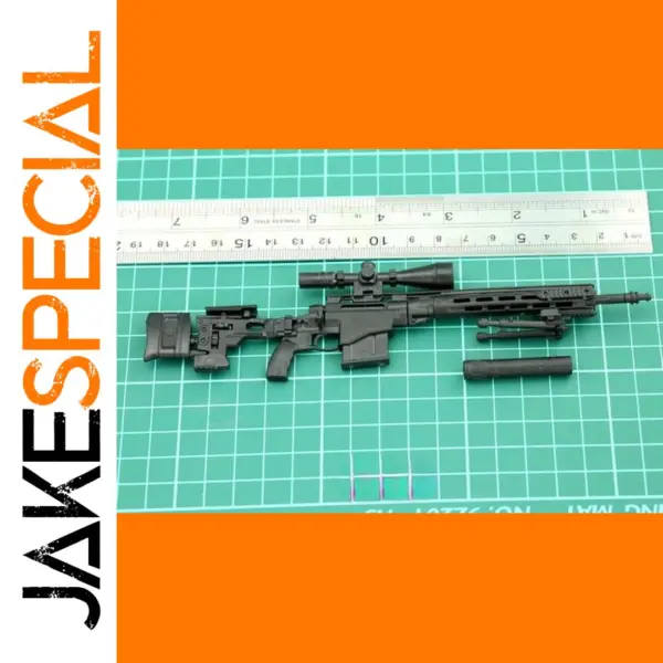 1/6 Scale MSR Sniper Rifle Model for Action Figures