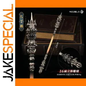 22cm Wukong Alloy Game Model Sword Figurine