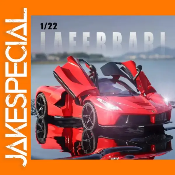 1:22 LaFerrari Alloy Diecast Toy Car Model