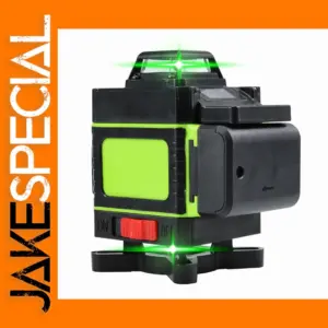 360-Degree Green Laser Level with 12 Lines
