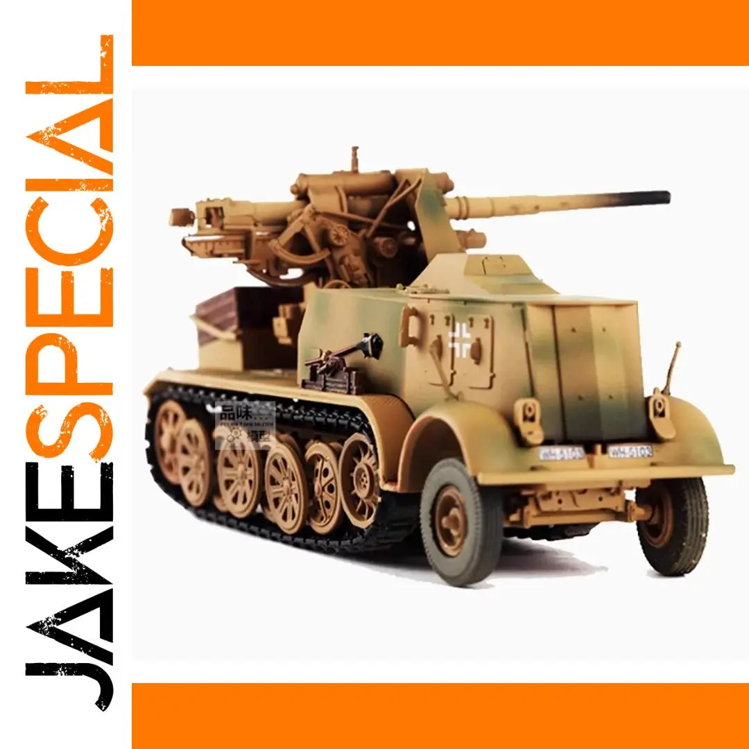 Diecast Sd.kfz.8 Half Track Model 1/72 1 Diecast Sd.kfz.8 Half Track Model 1/72