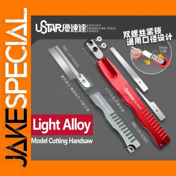 Light Alloy Hand Saw for Model Building