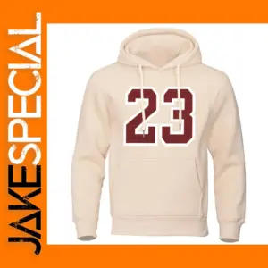 Basketball Print Fleece Pullover Hoodie for Men