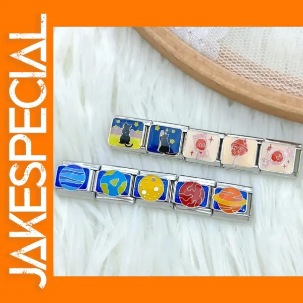 Planet Candy Cat Stainless Steel Bracelet