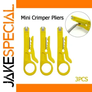 3PCS Mini Crimper Pliers Wire Stripper Tool