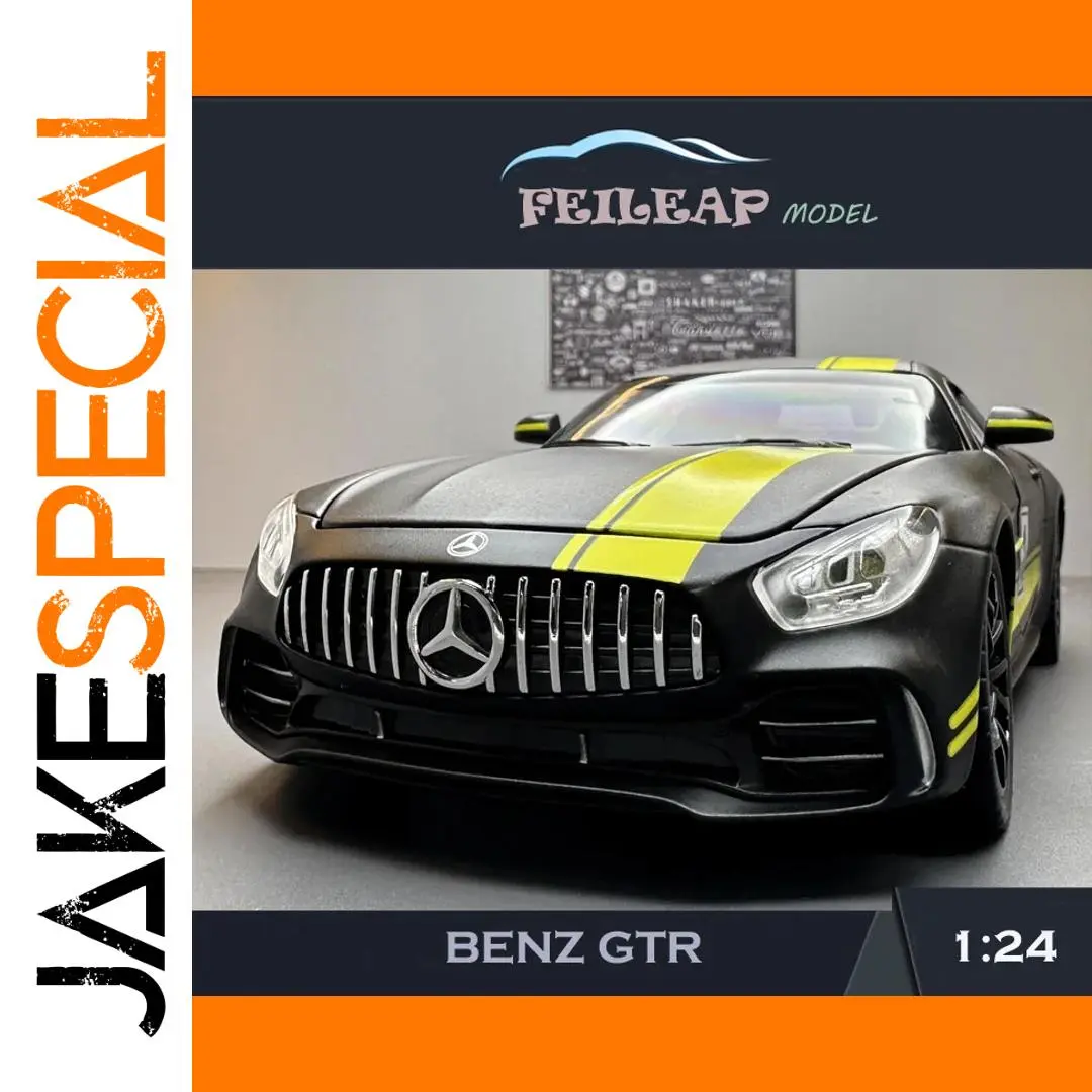 1:24 Scale Benz GTR Diecast Car Model 1 1:24 Scale Benz GTR Diecast Car Model