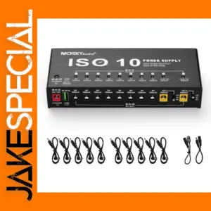 Portable Guitar Effects Power Supply Station