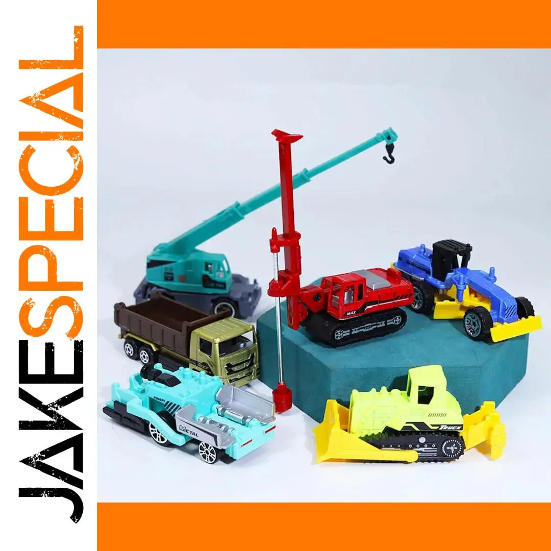 1:64 Alloy Engineering Vehicle Model Set 1 1:64 Alloy Engineering Vehicle Model Set