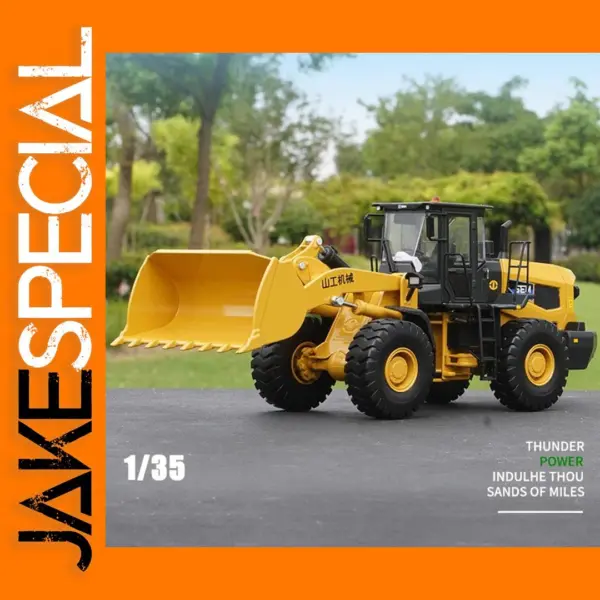 1:35 Scale Diecast SEM SEM660D Wheel Loader Model