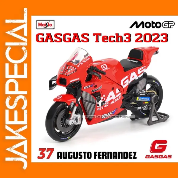 Maisto 1:18 GASGAS Tech3 Motorcycle Model
