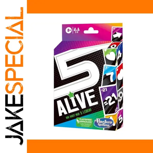5 Alive Card Game for 2 to 6 Players