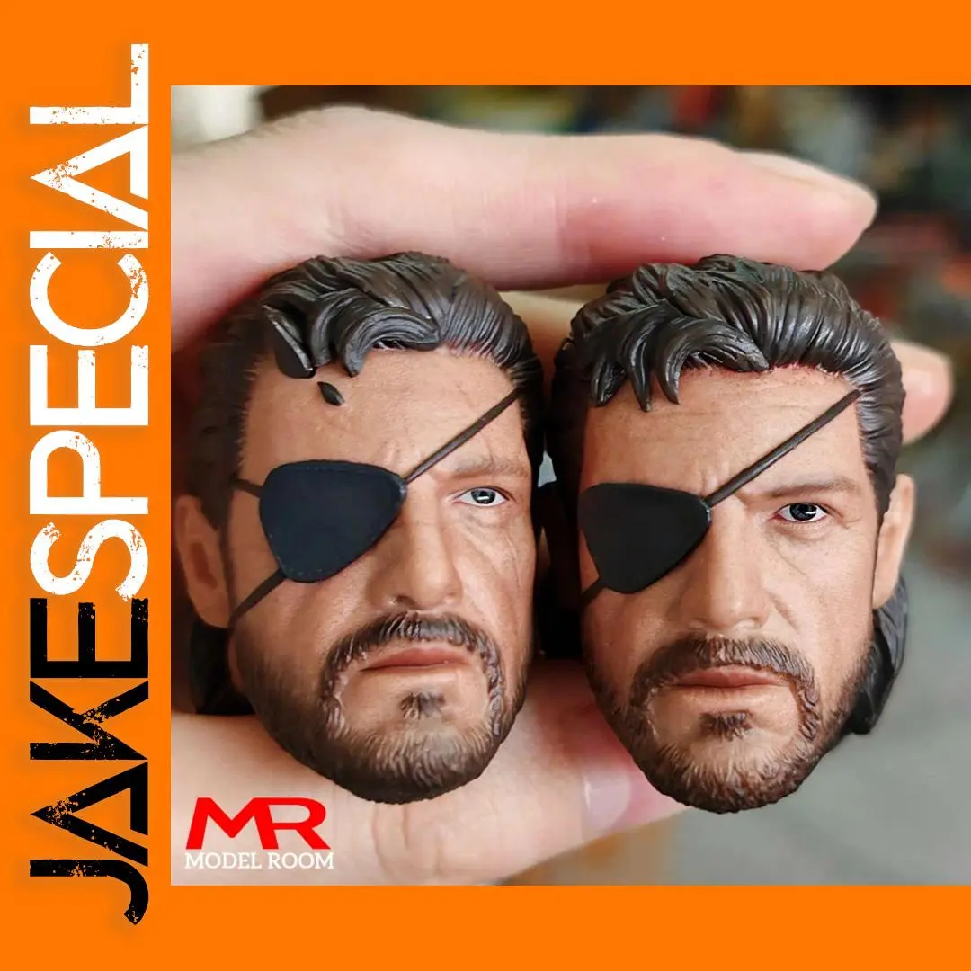 1/6 Scale Solid Snake PVC Head Sculpture 1 1/6 Scale Solid Snake PVC Head Sculpture