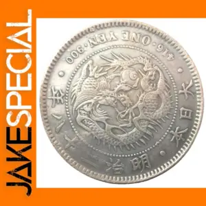 Meiji 28 Years Japanese Silver Coin Replica