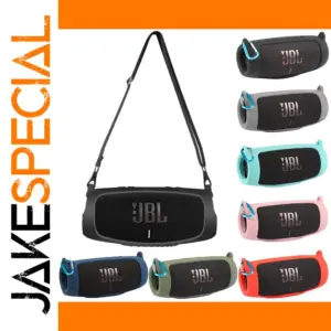 Silicone Protective Case for JBL Charge 5 Bluetooth Speaker