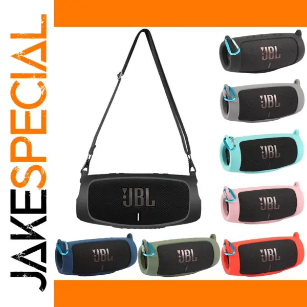 Silicone Protective Case for JBL Charge 5 Bluetooth Speaker