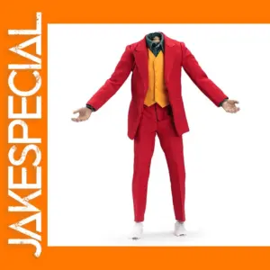 Joaquin Phoenix Red Suit Costume for 1:6 Figure