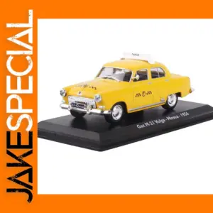Soviet 1956 Gaz M21 Volga Taxi Model Car