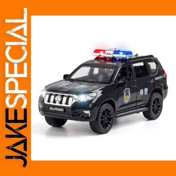 1/32 Alloy Diecast Police Model Toy Car
