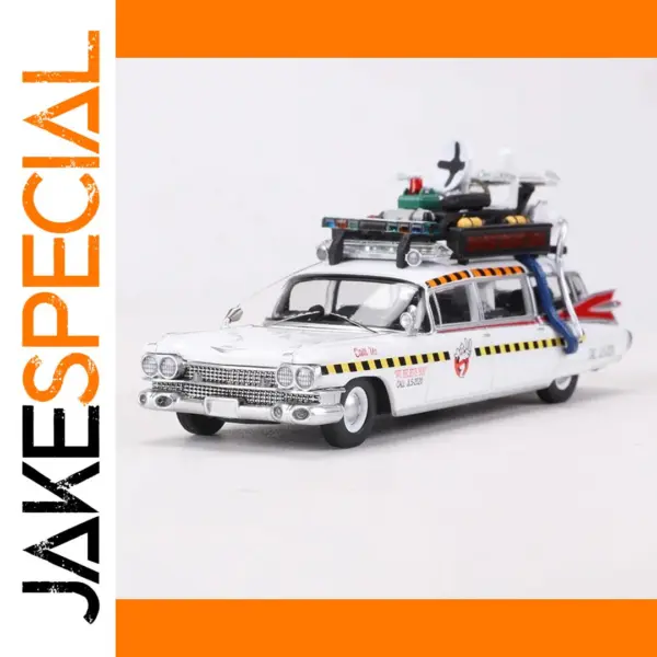 Ghostbusters ECTO 1:64 Diecast Model Car