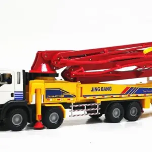 1:50 Alloy Concrete Pump Truck Model for Collectors 19 1bce8bef upscaled