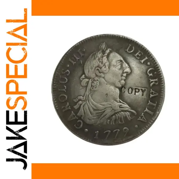 Chile 1779-85 DA 4 Reales Replica Coin