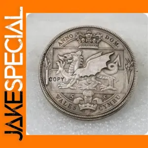 Wales Crown Silver Replica for Collectors